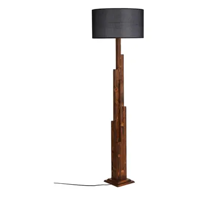 Opviq Stojací lampa Yanik II 160 cm hnědá/černá