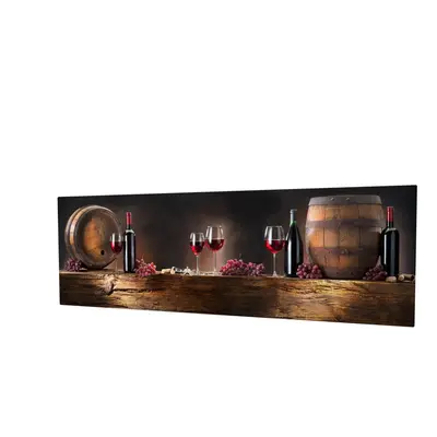 Wallity Obraz na plátně Romantic wine PC010 30x80 cm