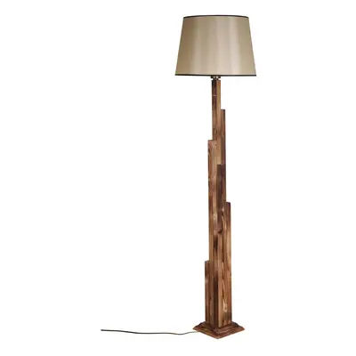 Opviq Stojací lampa Yanik I 165 cm hnědá/béžová