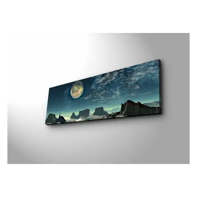 Wallity Obraz s LED osvětlením SOUMRAK 30 x 90 cm