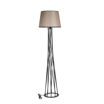 Opviq Stojací lampa Havin 165 cm béžová