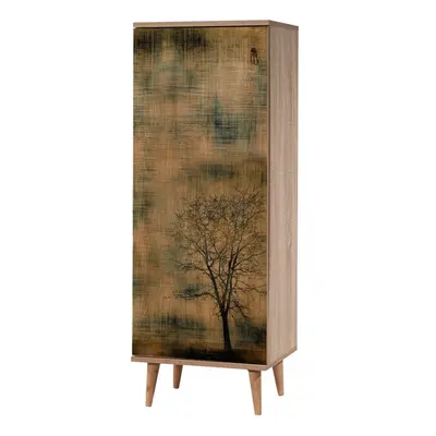 Kalune Design Botník FILINTA Tree 50x135 cm dub sonoma