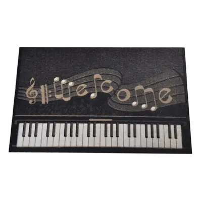 Conceptum Hypnose Rohožka Piano 40 x 60 cm černá/bílá