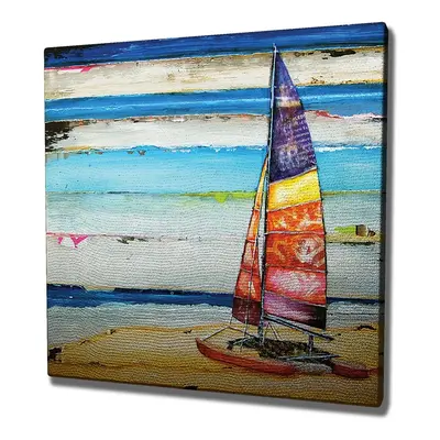 Wallity Obraz na plátně Windsurfing KC211 45x45 cm