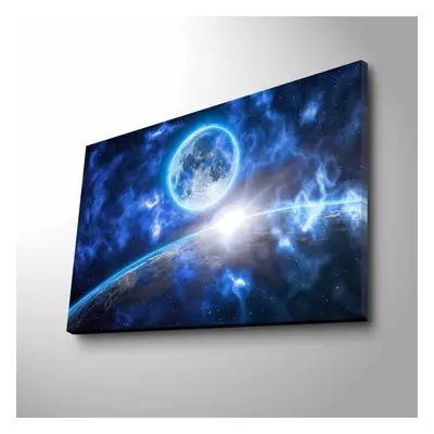 Wallity Obraz s LED osvětlením VESMÍRNÁ ODYSEA 45 x 70 cm