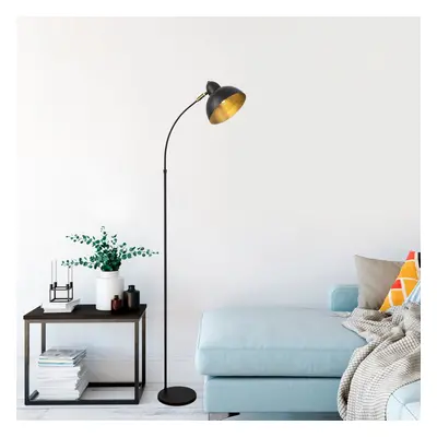 Opviq Stojací lampa Varzan 162 cm černá