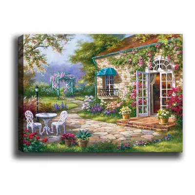 Wallity Obraz na plátně Dream garden 50x70 cm