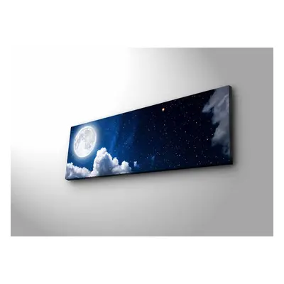 Wallity Obraz s LED osvětlením NOČNÍ NEBE 30 x 90 cm