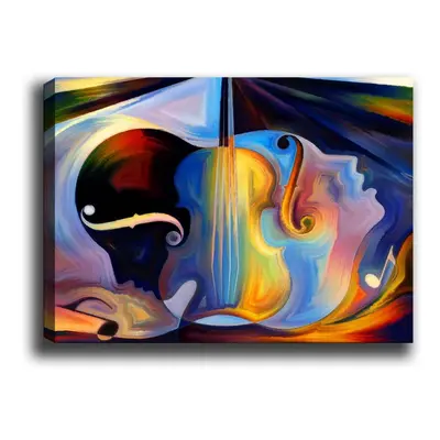 Wallity Obraz ABSTRACT MUSIC 70 x 100 cm