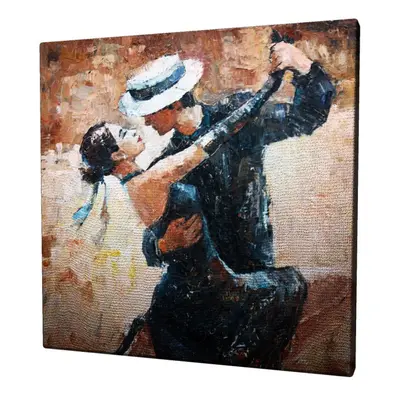 Wallity Obraz na plátně Dancers in love KC013 45x45 cm