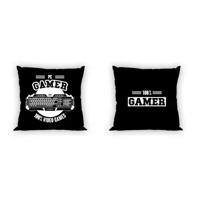 Faro Oboustranný povlak na polštář Gamer 022 - 40x40 cm