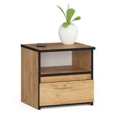 Ak furniture Noční stolek CL1 40 cm dub craft