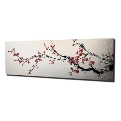 Wallity Obraz na plátně Cherry tree PC041 30x80 cm