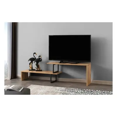 Kalune Design TV stolek OVIT 153 cm černá borovice