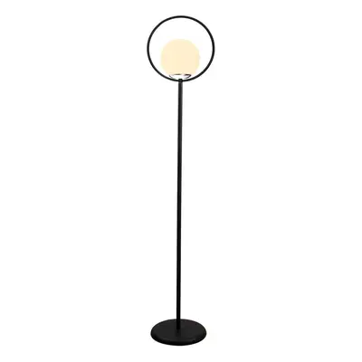 Opviq Stojací lampa Lik V 155 cm černá