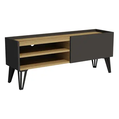 Kalune Design TV stolek VERONICA 120 cm dub/antracitový