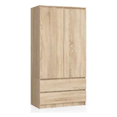 Ak furniture Šatní skříň Star 90 cm dub sonoma