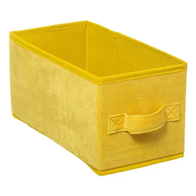 DekorStyle Úložný Box Yellowday 15x31 cm žlutý