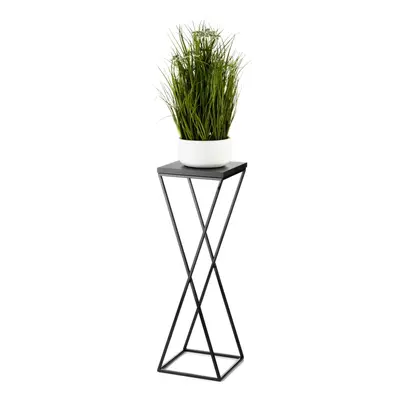 DekorStyle Květinový stojan LOFT 70 cm černý