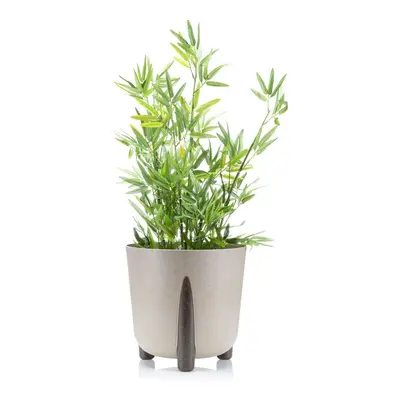 DekorStyle Květináč MOSS ECO II 30 cm latte