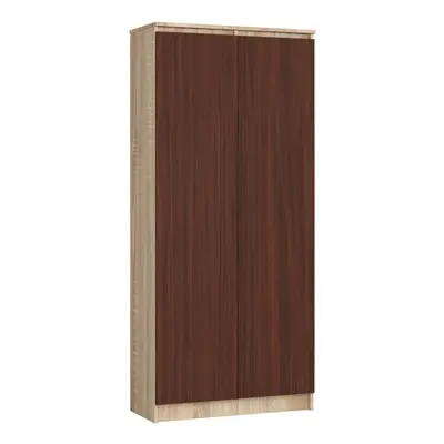 Ak furniture Skříň Rexa III 80 cm dub sonoma/wenge