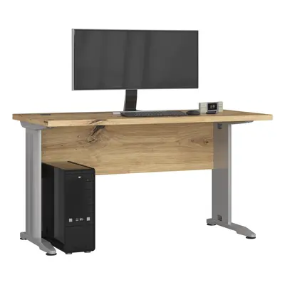 Ak furniture Volně stojící počítačový stůl BM-135 dub artisan