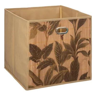 DekorStyle Úložný box Flower Bamboo 31x31 cm