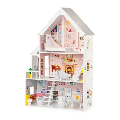 ECOTOYS Domeček pro panenky Residence bílý