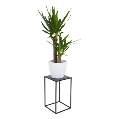 DekorStyle Květinový stojan Loft 40 cm černý