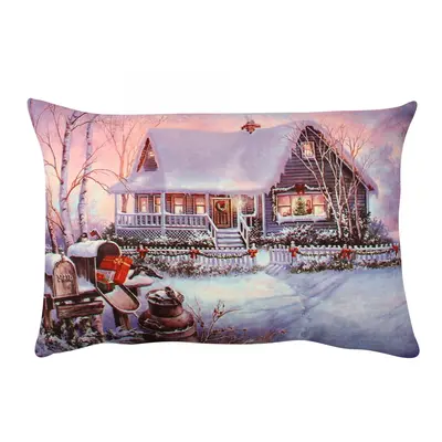 Hanah Home Vánoční dekorační polštář STARLIT 33x48 cm vícebarevný