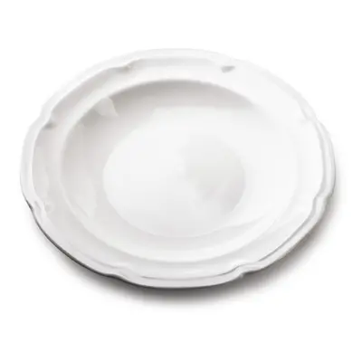 Affekdesign Porcelánový hluboký talíř HELLA 22,4 cm bílý