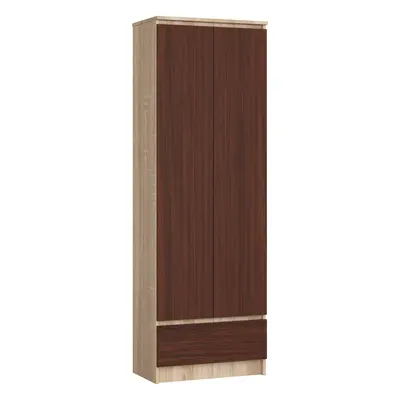 Ak furniture Skříň Rexa 60 cm dub sonoma/wenge