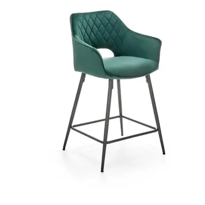 HALMAR Barová židle STOOL H107 zelená