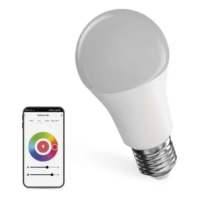 EMOS Chytrá žárovka GoSmart LED E27 9W 230V ZigBee RGB stmívatelná