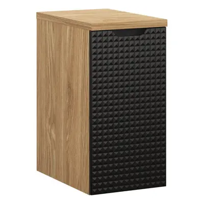 Comad Závěsná koupelnová skříňka Luxor Black s deskou 81-30-1D černý/dub olejovaný