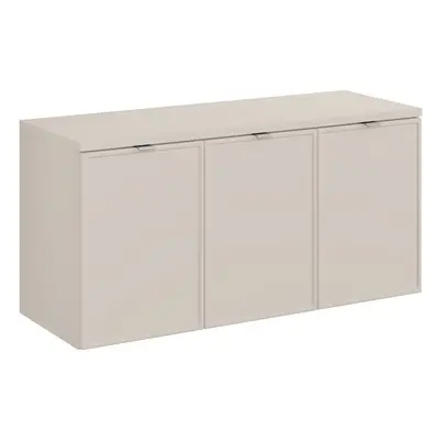 Comad Závěsná skříňka Bella Cashmere s deskou 120 cm kašmír