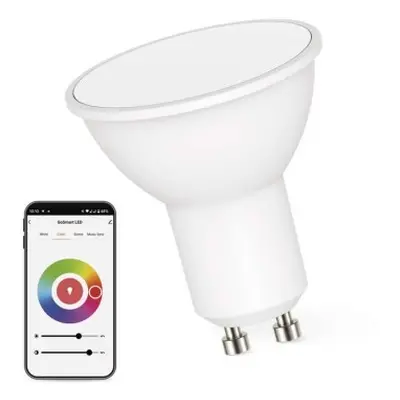 EMOS Chytrá LED žárovka GoSmart MR16/GU10 4,8W 230V ZigBee RGB stmívatelná