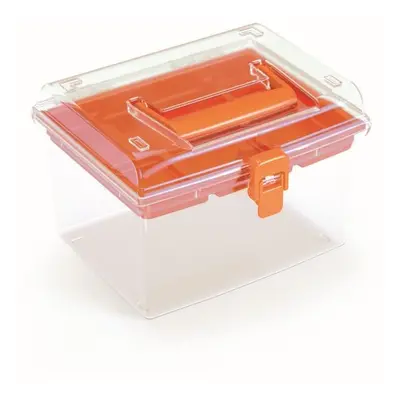 Prosperplast Organizér GEORG 19,5 x 17,4 x 13,5 cm oranžový