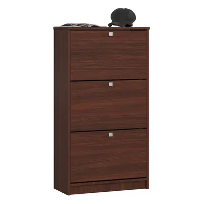 Ak furniture Botník Marienne 60 cm - 3 dvířka wenge