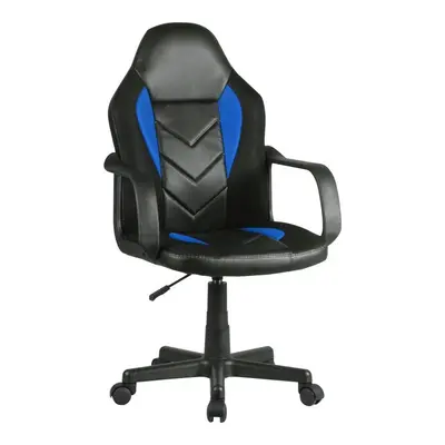 Ak furniture Dětská herní židle GAME černo-modré