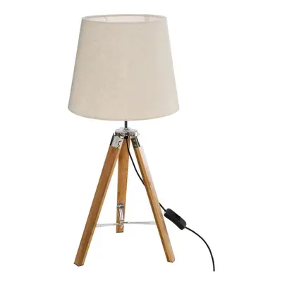 DekorStyle Stolní lampa RUNO béžová