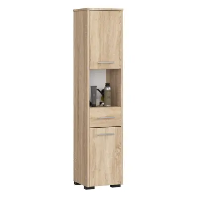 Ak furniture Koupelnová skříňka Fin II 30 cm dub sonoma