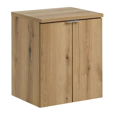 Comad Závěsná skříňka pod umyvadlo Nova Oak s deskou 50 cm dub evoke