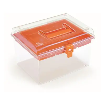 Prosperplast Organizér GEORG 24,5 x 21,4 x 15,8 cm oranžový