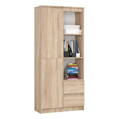 Ak furniture Skříň Rexa 80 cm dub sonoma