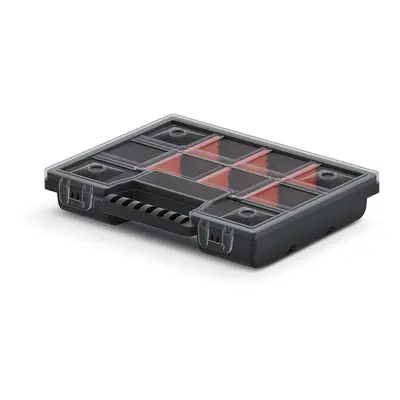 Prosperplast Organizér ZERGO 19,5 x 15,5 x 3,5 cm černo-červený