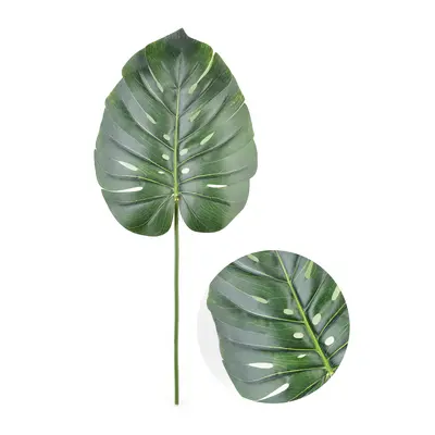 Mondex Since 1986R Umělá květina VIRIDIIS LIST MONSTERA 77x36 cm zelená