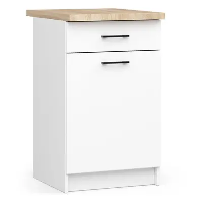 Ak furniture Kuchyňská skříňka Olivie S 50 cm 1D 1S bílá