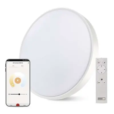 EMOS Stropní chytré LED svítidlo GoSmart 45W Wi-Fi teplá bílá/studená bílá