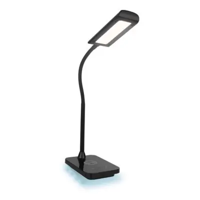 EMOS Stolní LED lampa KYLE s USB černá